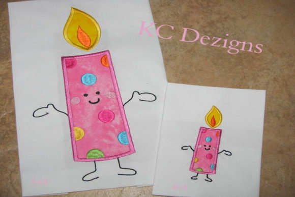 Birthday Candle Character: A Seasonal Embroidery Review