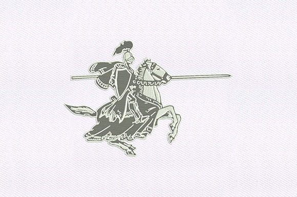 Dueling Knight Design: A Holiday Embroidery Review