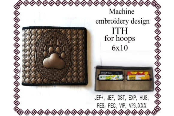 Review: Billfold ITH Purse Paw with Claws Design