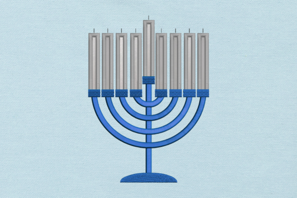 Reviewing Hanukkah Menorah Applique for Boutique Sweatshirts